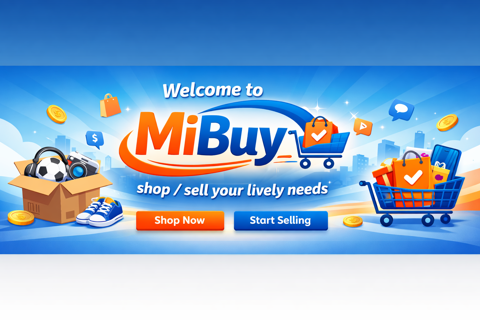 MiBuy marketplace illustration